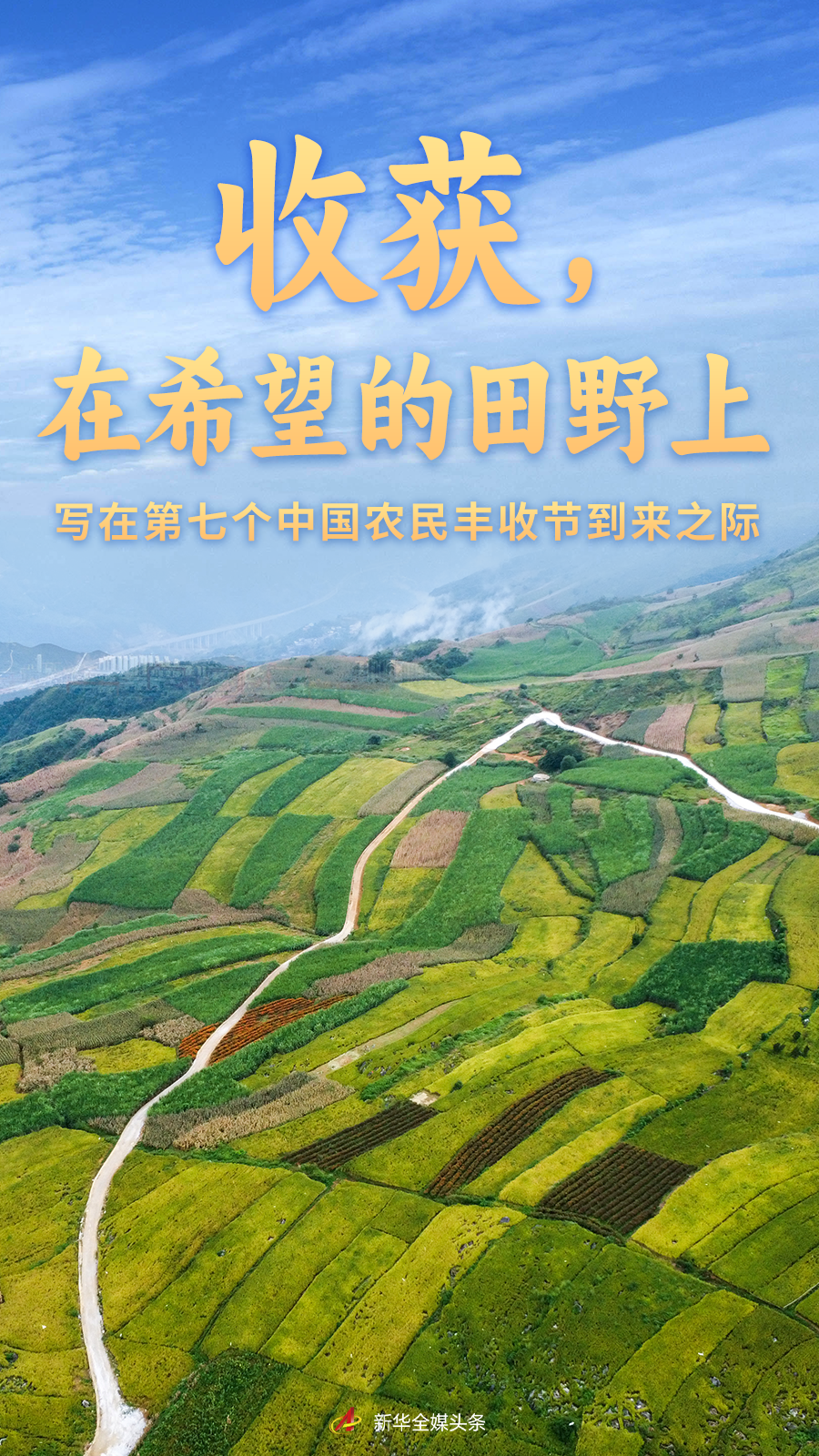 丰收，在希望的田野上——写在第七届中国农民丰收节之际