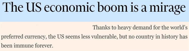 深观察丨美债又爆表:“靠债吃饭的国家还能撑多久”