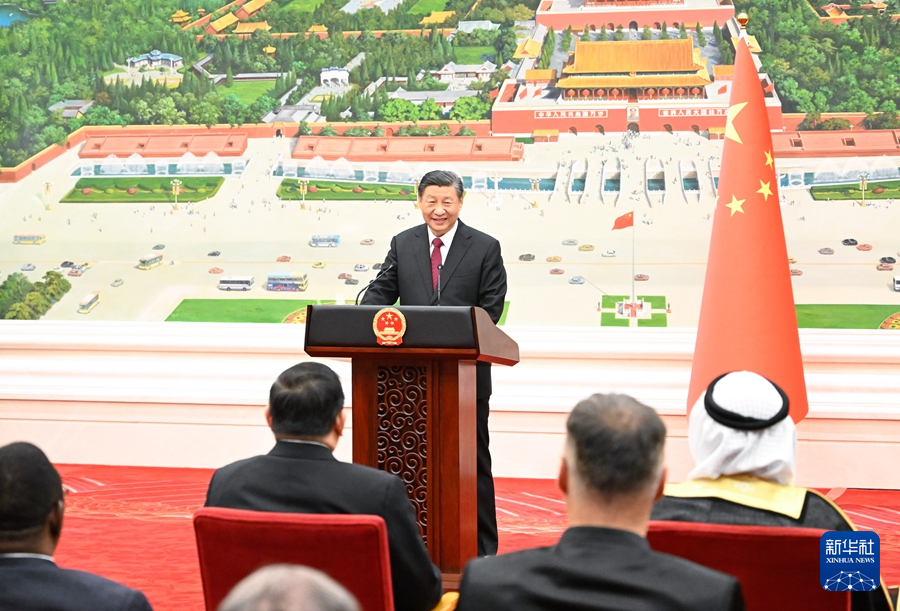 _习近平接受外国新任驻华大使递交国书_习近平接受外国新任驻华大使递交国书