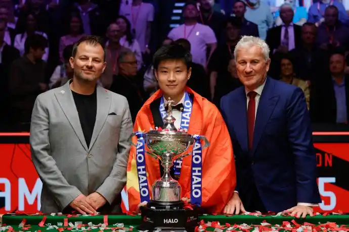 亚洲首位！赵心童在斯诺克世锦赛夺冠，曾因涉赌球在国内禁赛至今年7月，中国台协回应