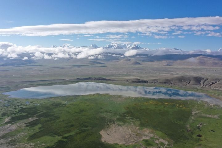 高原湖泊怎么形成的__高原上的湖