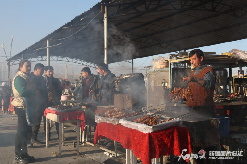 新疆巴扎集市_巴扎藏族乡_
