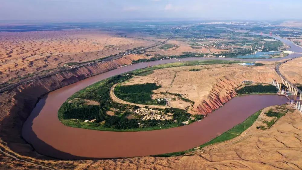 _宁夏之旅大漠风情_银川大漠孤烟