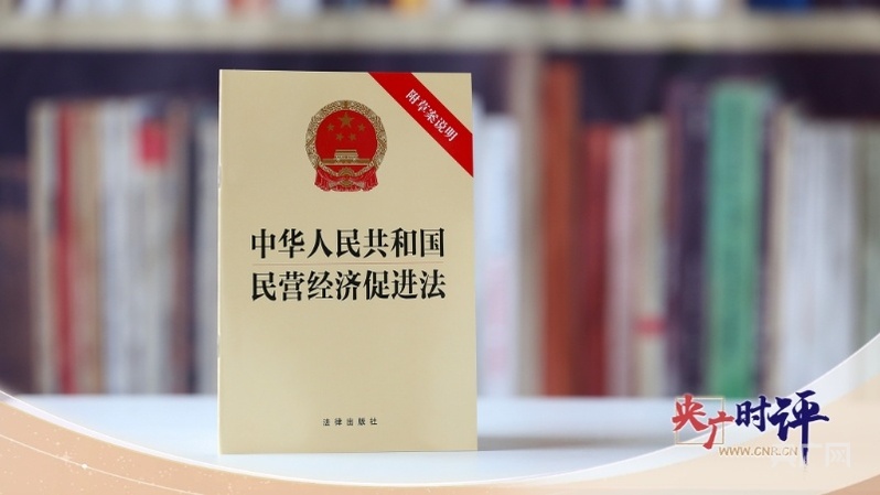 【央广时评】为民营经济持续健康高质量发展赋能__【央广时评】为民营经济持续健康高质量发展赋能