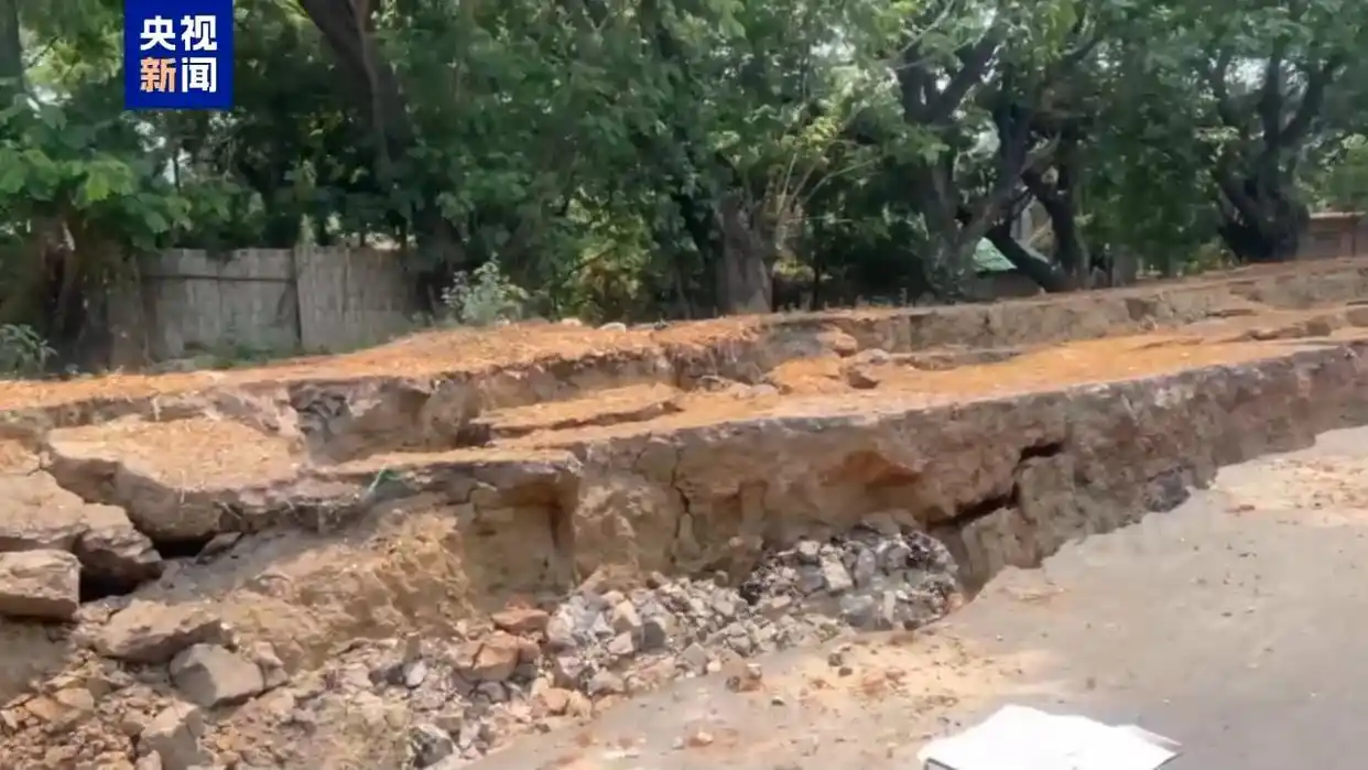 记者深入缅甸震中核心区：当地80%建筑被损毁